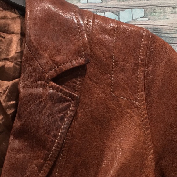 Z BRAND BURNT BROWN JACKET SIZE L - Picture 9 of 16